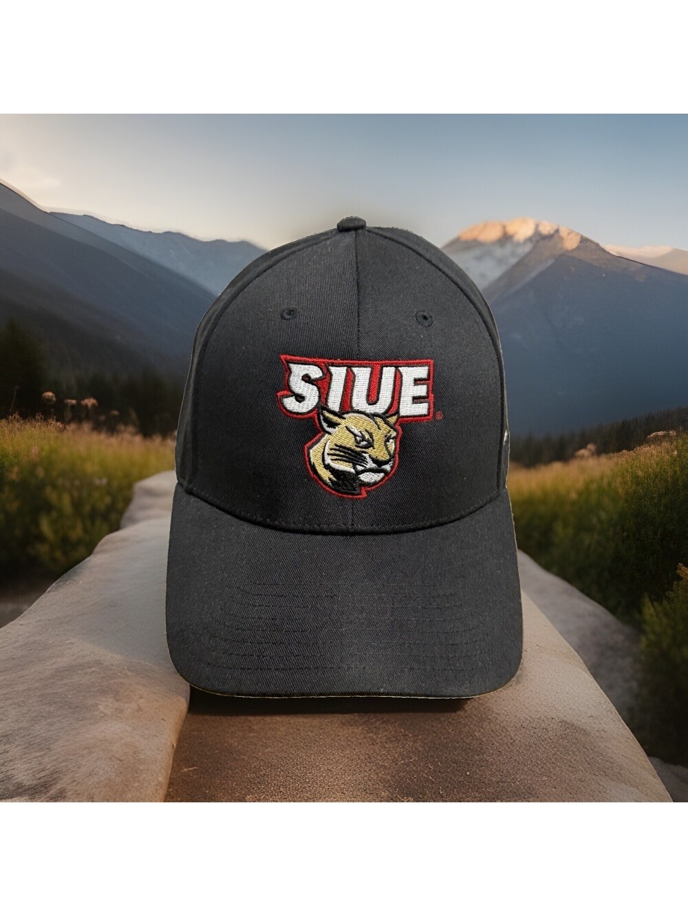 SIUE Southern Illinois University Edwardsville Eddie The Cougar Baseball Cap